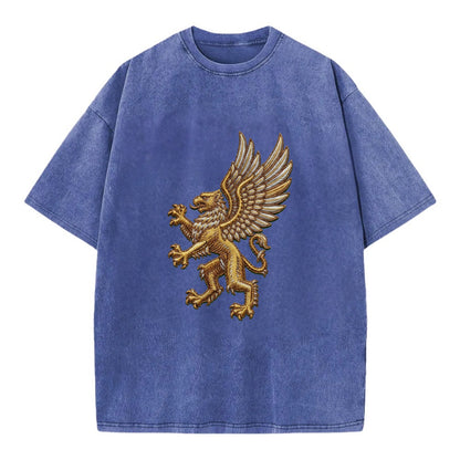 Griffin - Vintage T-shirt - Blue