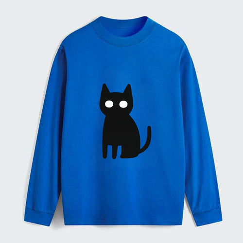 YOU MUST EMBRACE THE VOID | Black cat st - Classic Long Sleeve Shirt