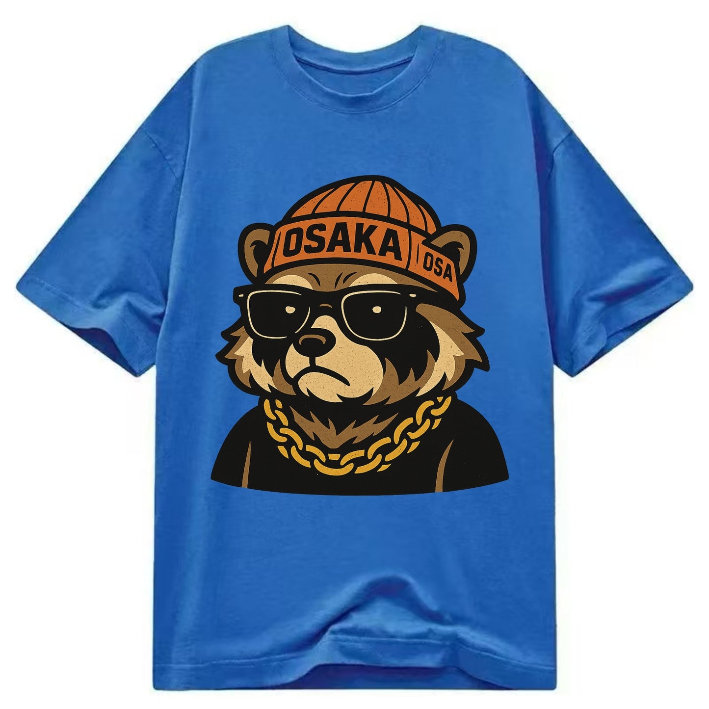 Osaka Tanuki - Classic T-shirt - Blue