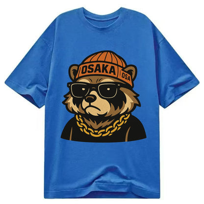 Osaka Tanuki - Classic T-shirt - Blue
