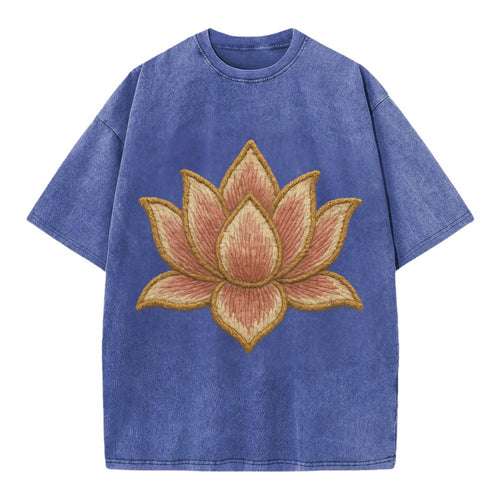 Lotus Flower - Vintage T-shirt