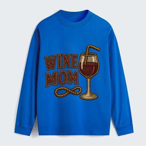 Wine Mom  - Classic Long Sleeve Shirt