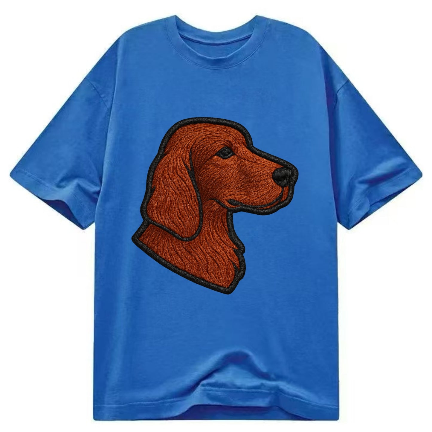 Irish Setter - Contemporary red setter l - Classic T-shirt - Blue