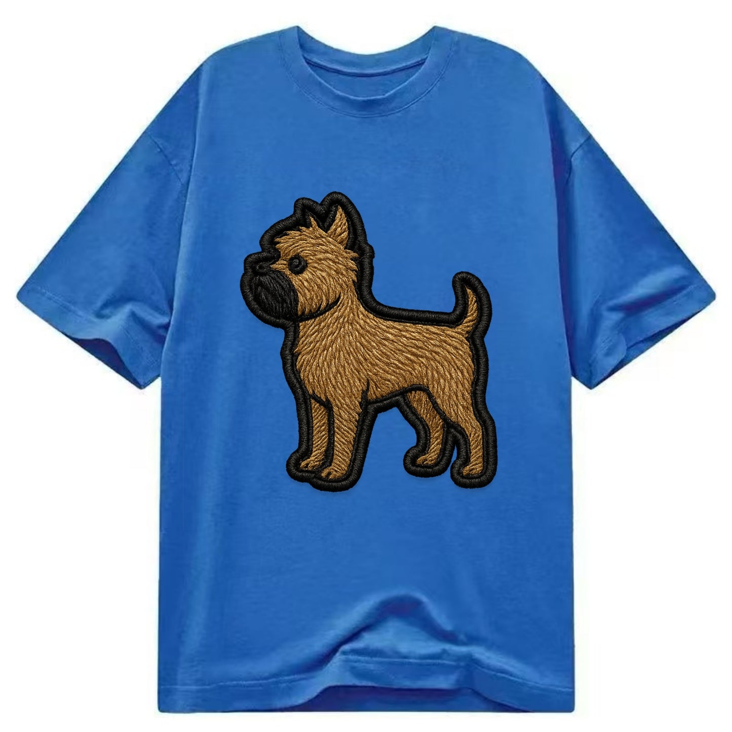 Affenpinscher - Contemporary wiry design - Classic T-shirt - Blue