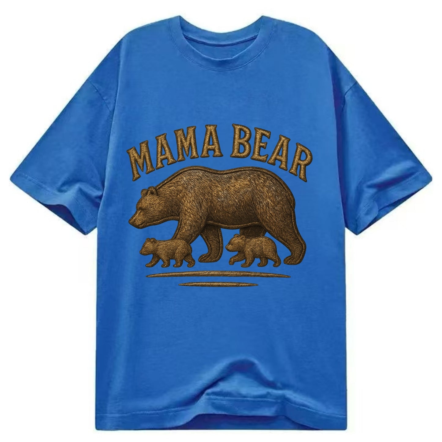 Mama Bear  - Classic T-shirt - Blue
