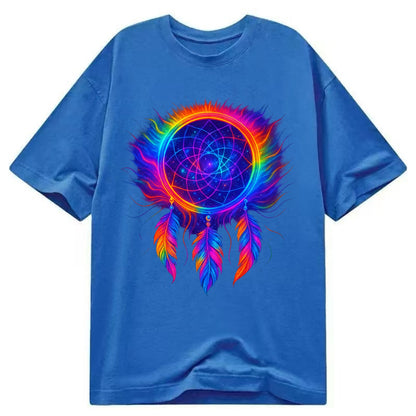 Dream Catcher Universe - Cosmic dreamcat - Classic T-shirt - Blue