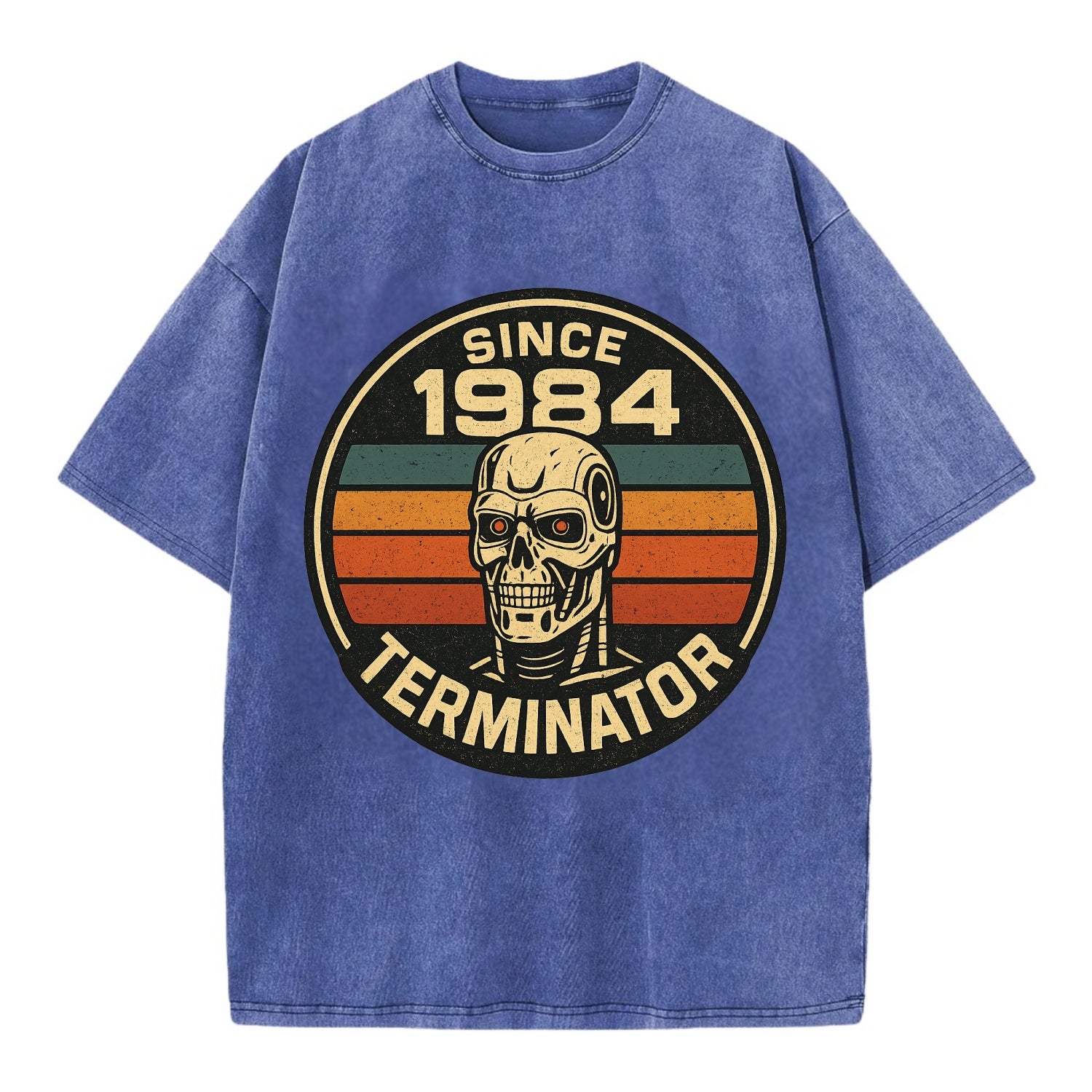 Terminator - Vintage T-shirt - Blue