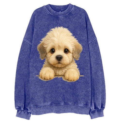 Dandie Dinmont Terrier  - Vintage Sweatshirt