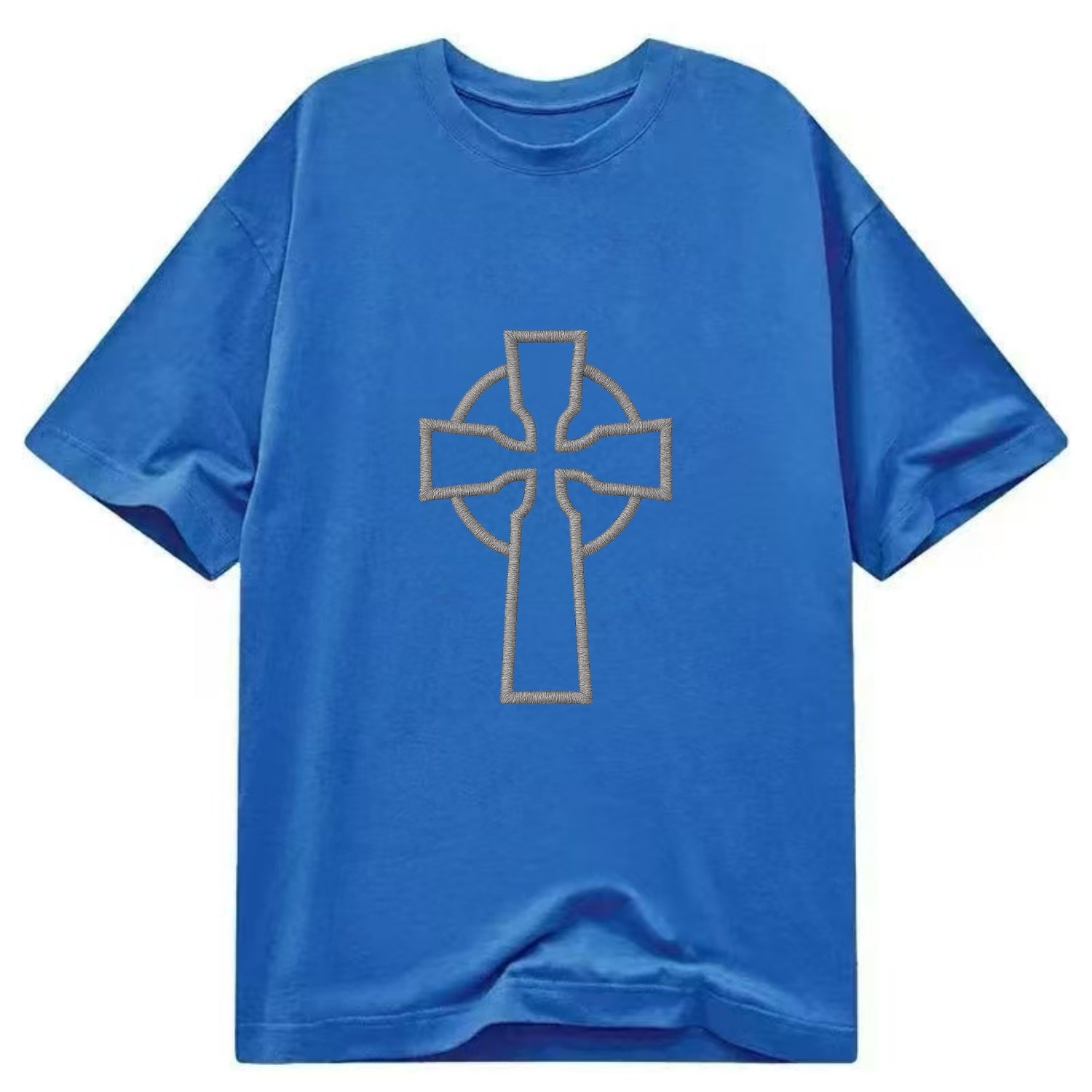 Iona Cross - Classic T-shirt - Blue