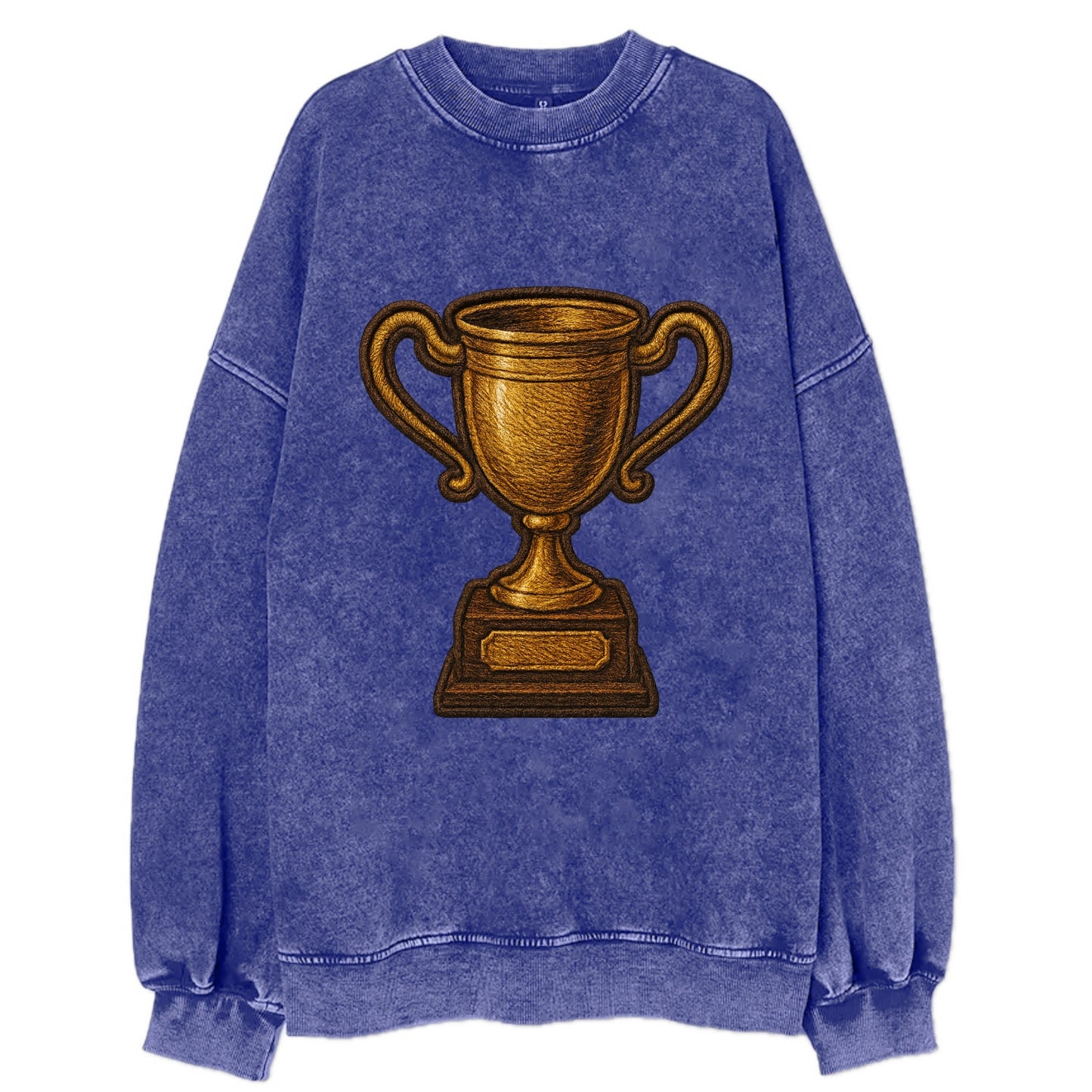 Trophy Cup  - Vintage Sweatshirt - Blue