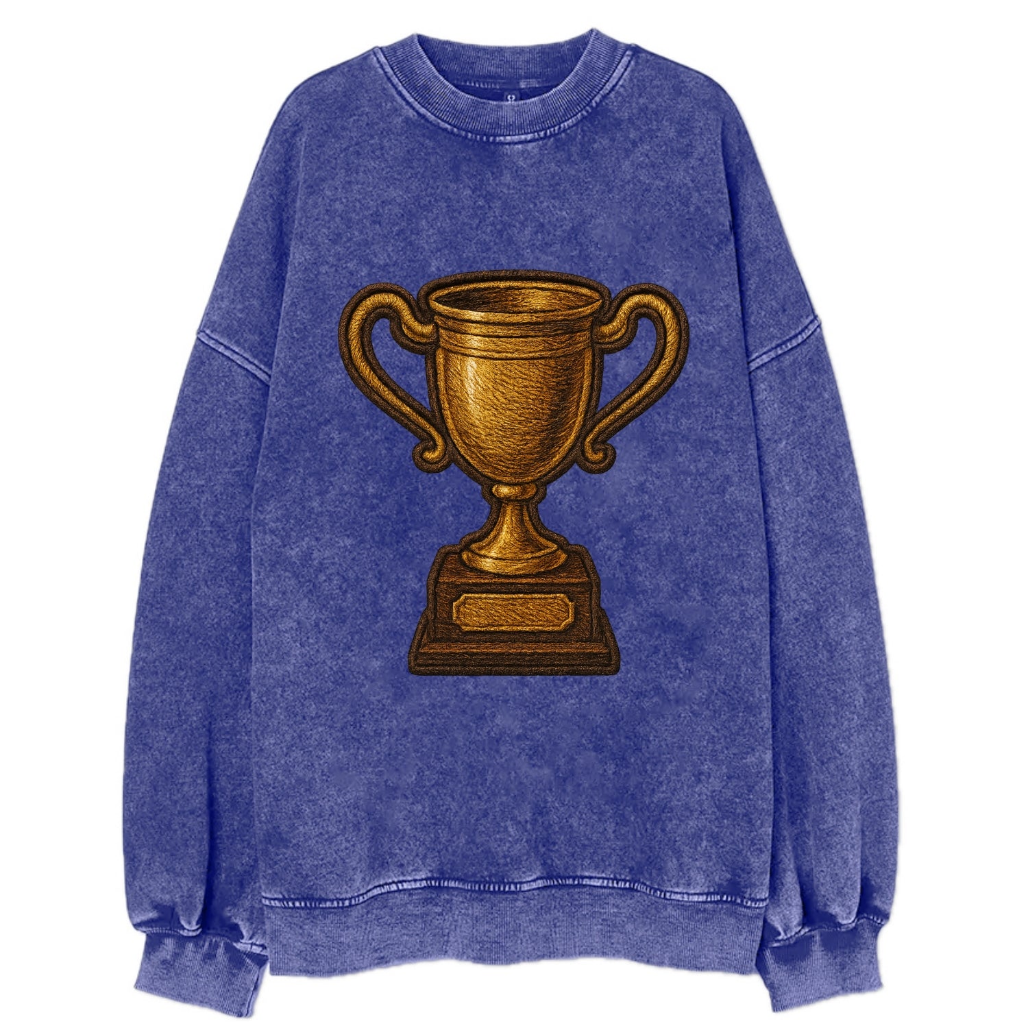 Trophy Cup  - Vintage Sweatshirt - Blue