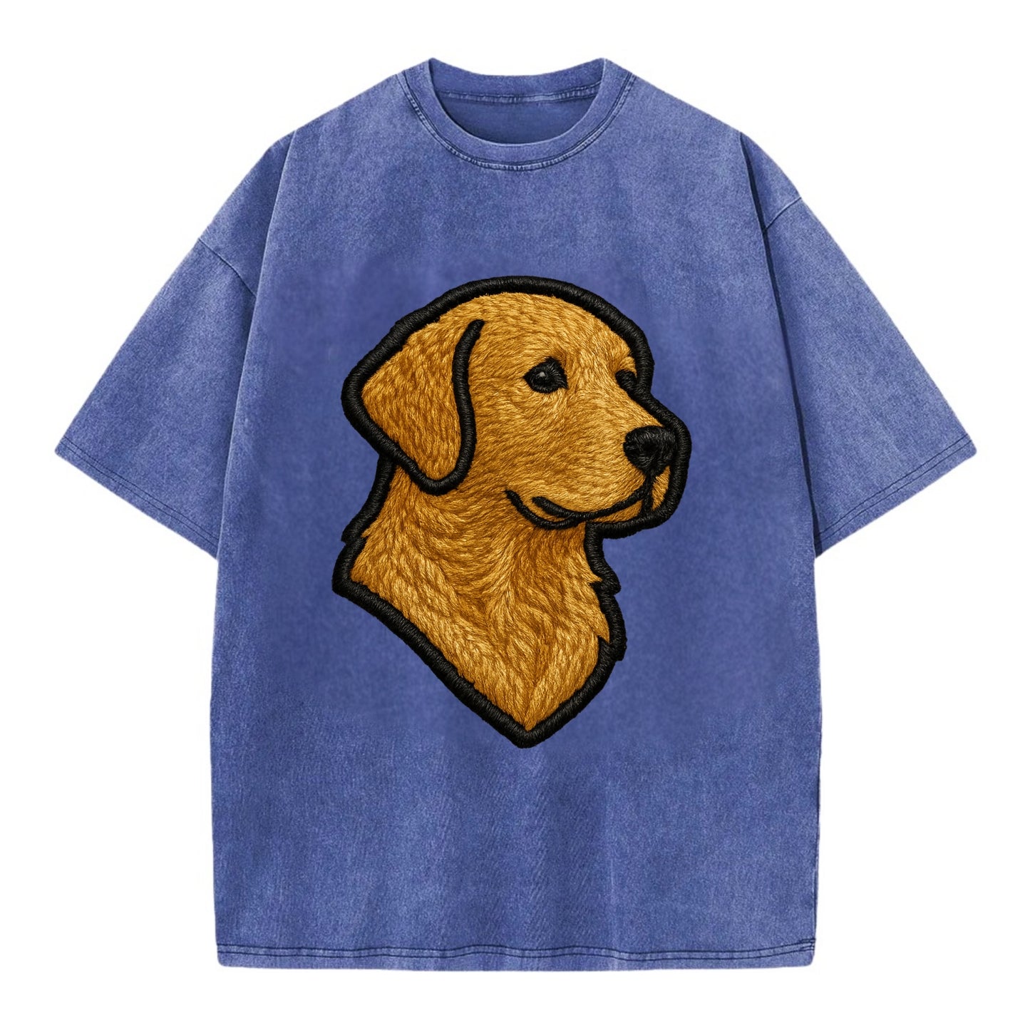 Chesapeake Bay Retriever - Modern retrie - Vintage T-shirt - Blue