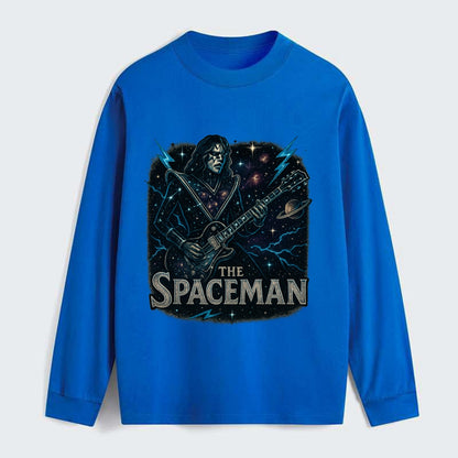 Spaceman Constellation - Classic Long Sleeve Shirt - Blue