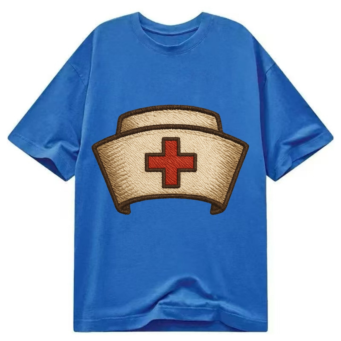 Nurse Cap  - Classic T-shirt - Blue