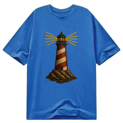 Lighthouse  - Classic T-shirt - Blue