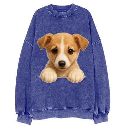 Whippet  - Vintage Sweatshirt - Blue