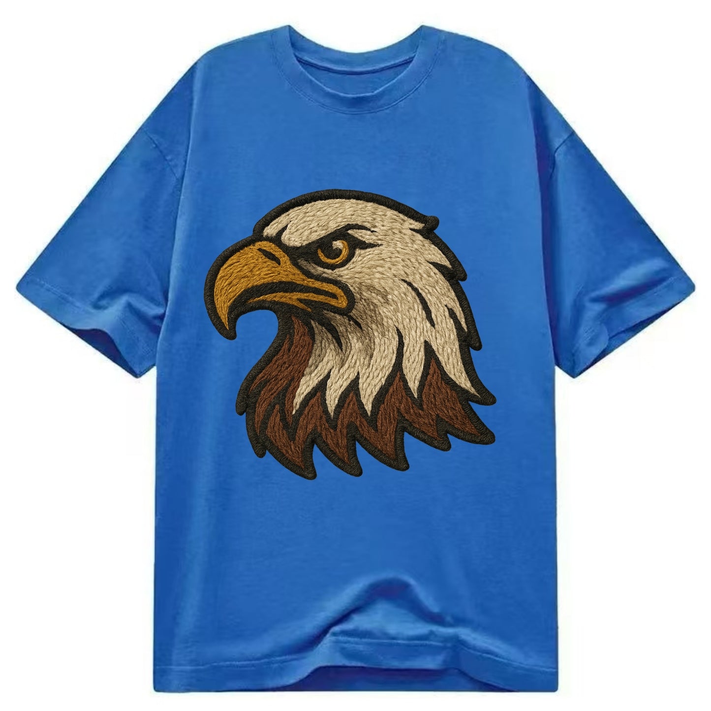 American Eagle Head  - Classic T-shirt - Blue
