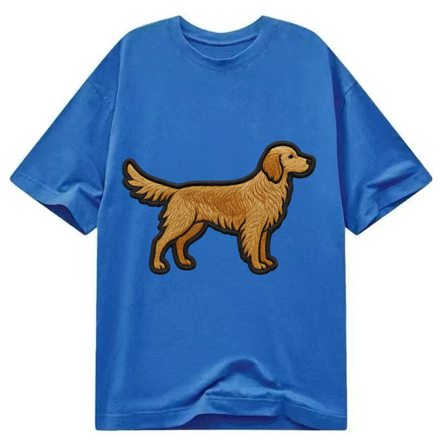 English Setter - Trendy feathered design - Classic T-shirt - Blue