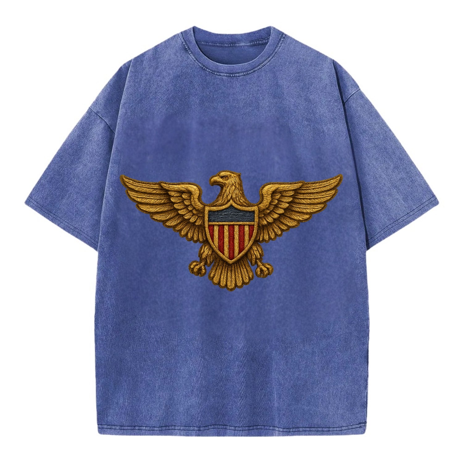Pilot Wings  - Vintage T-shirt - Blue