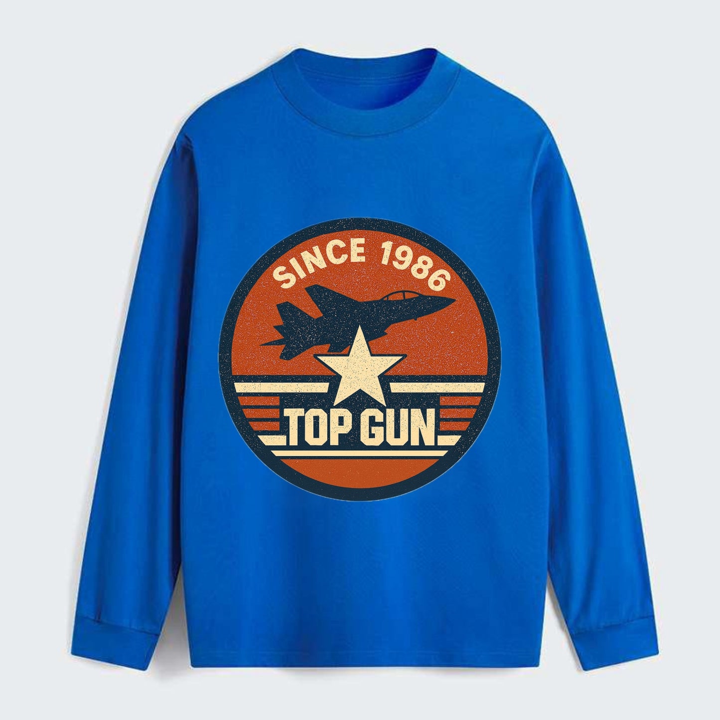 Top Gun Since 1986 - Classic Long Sleeve Shirt - Blue