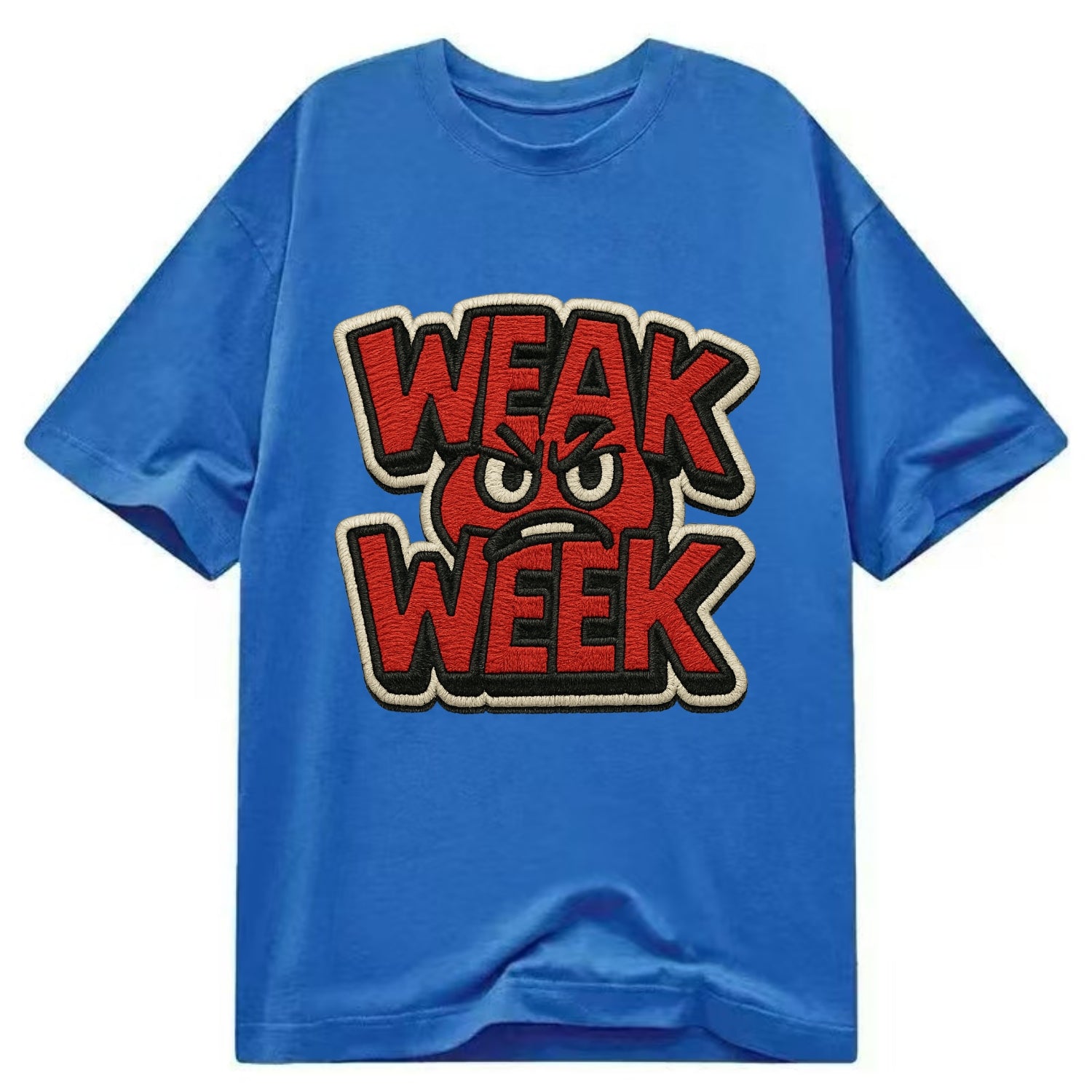 WEAK;WEEK WARRIOR Monday Blue Cap - Classic T-shirt - Blue
