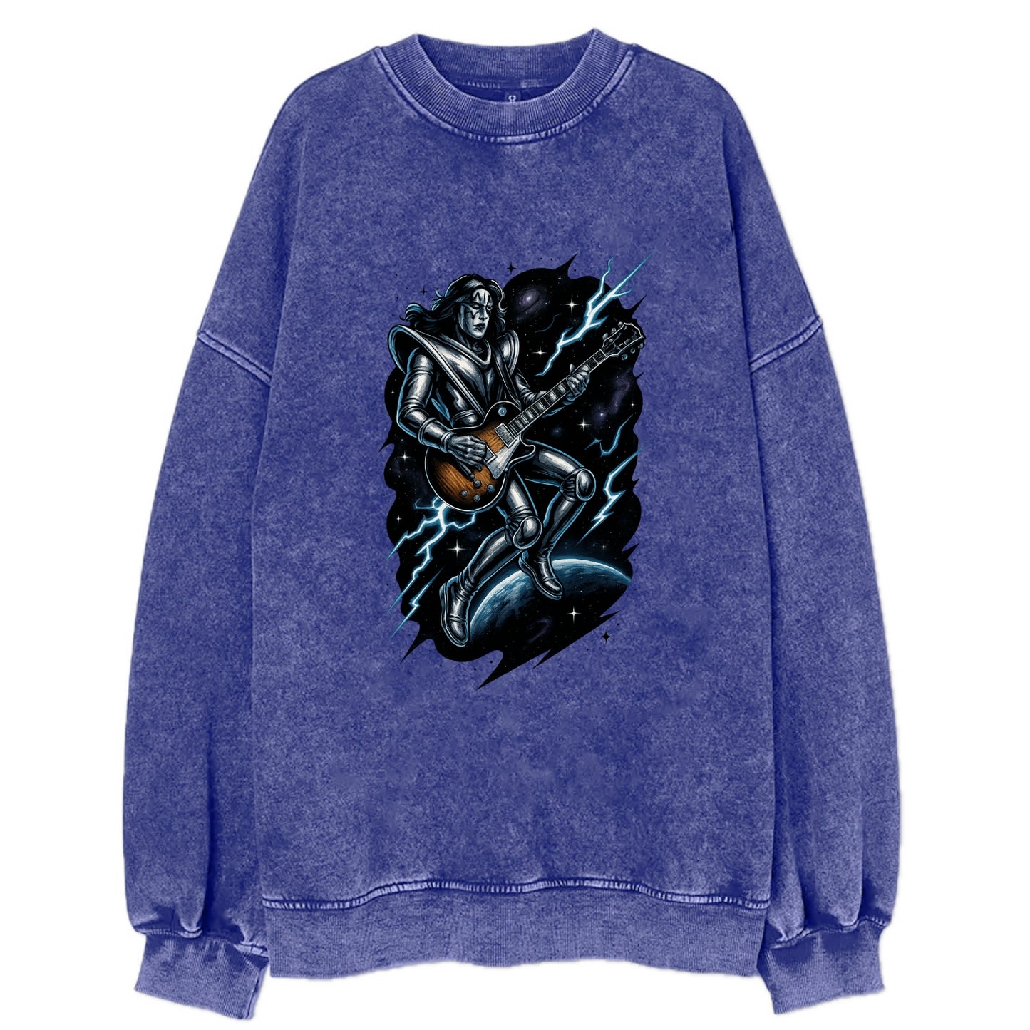 Ace in Zero Gravity - Vintage Sweatshirt - Blue