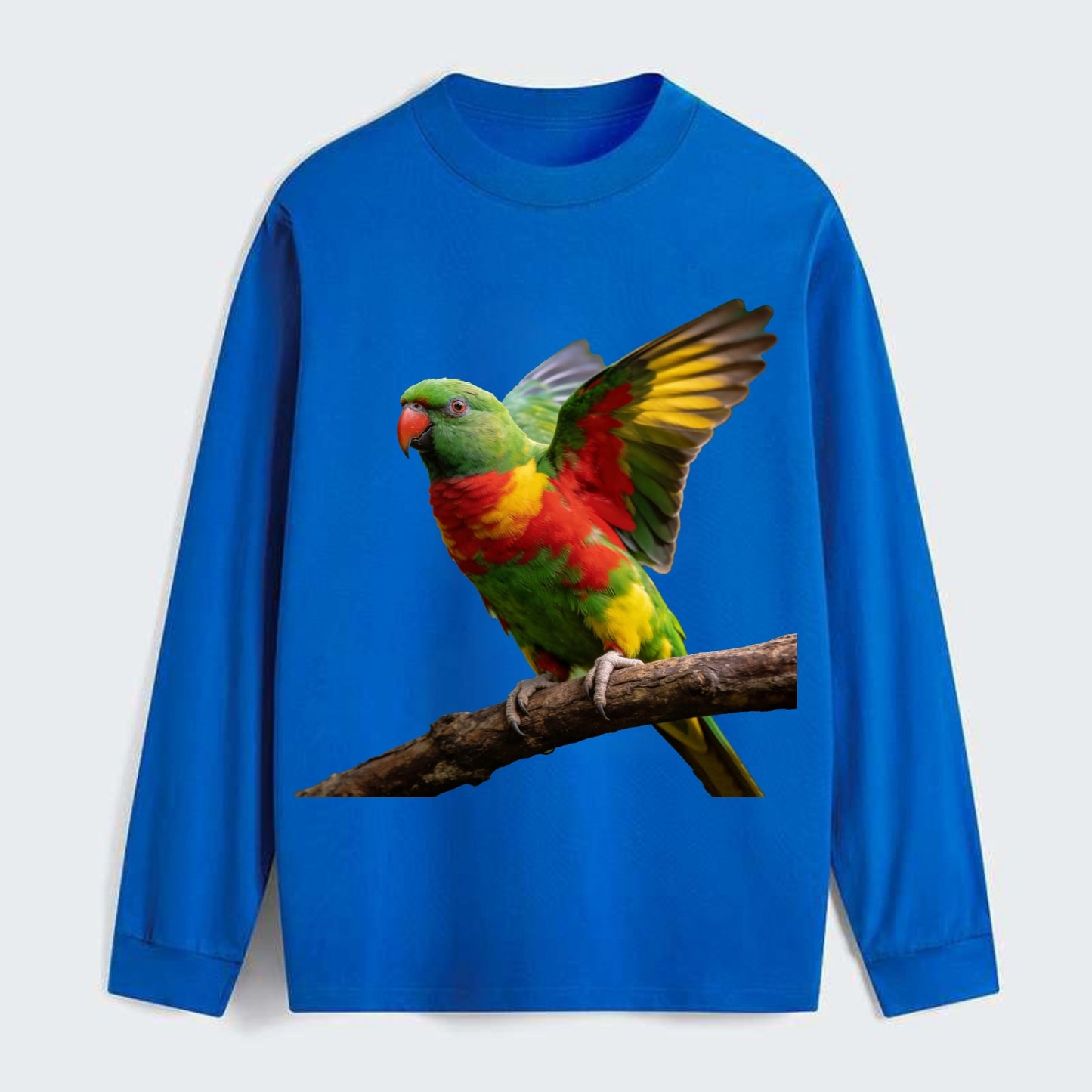 Parrot - Classic Long Sleeve Shirt - Blue