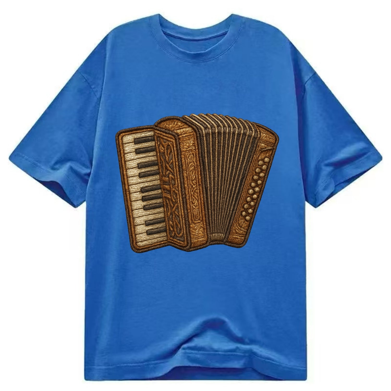 Accordion  - Classic T-shirt - Blue