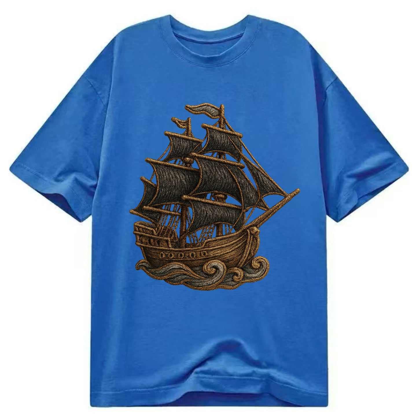 Pirate Ship  - Classic T-shirt - Blue