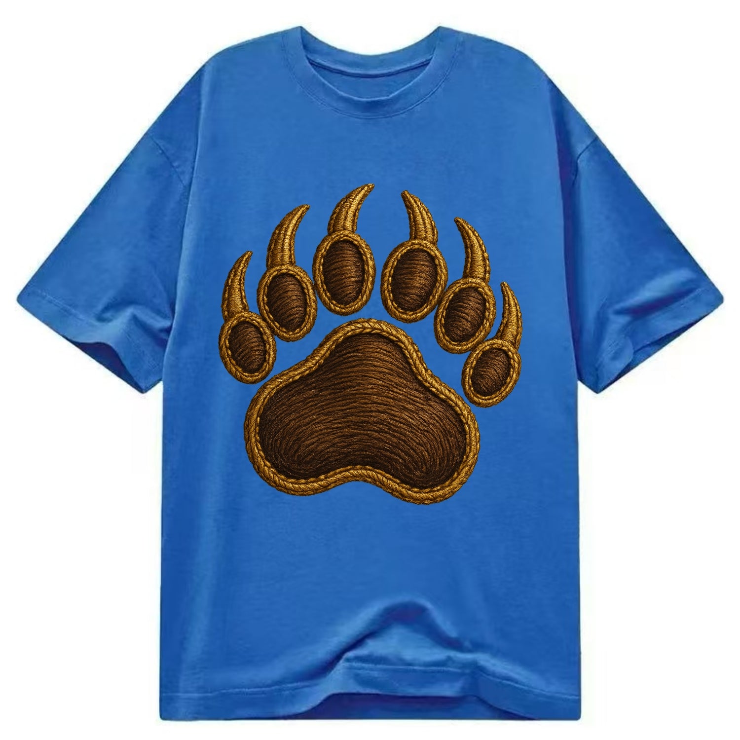 Bear Paw  - Classic T-shirt - Blue
