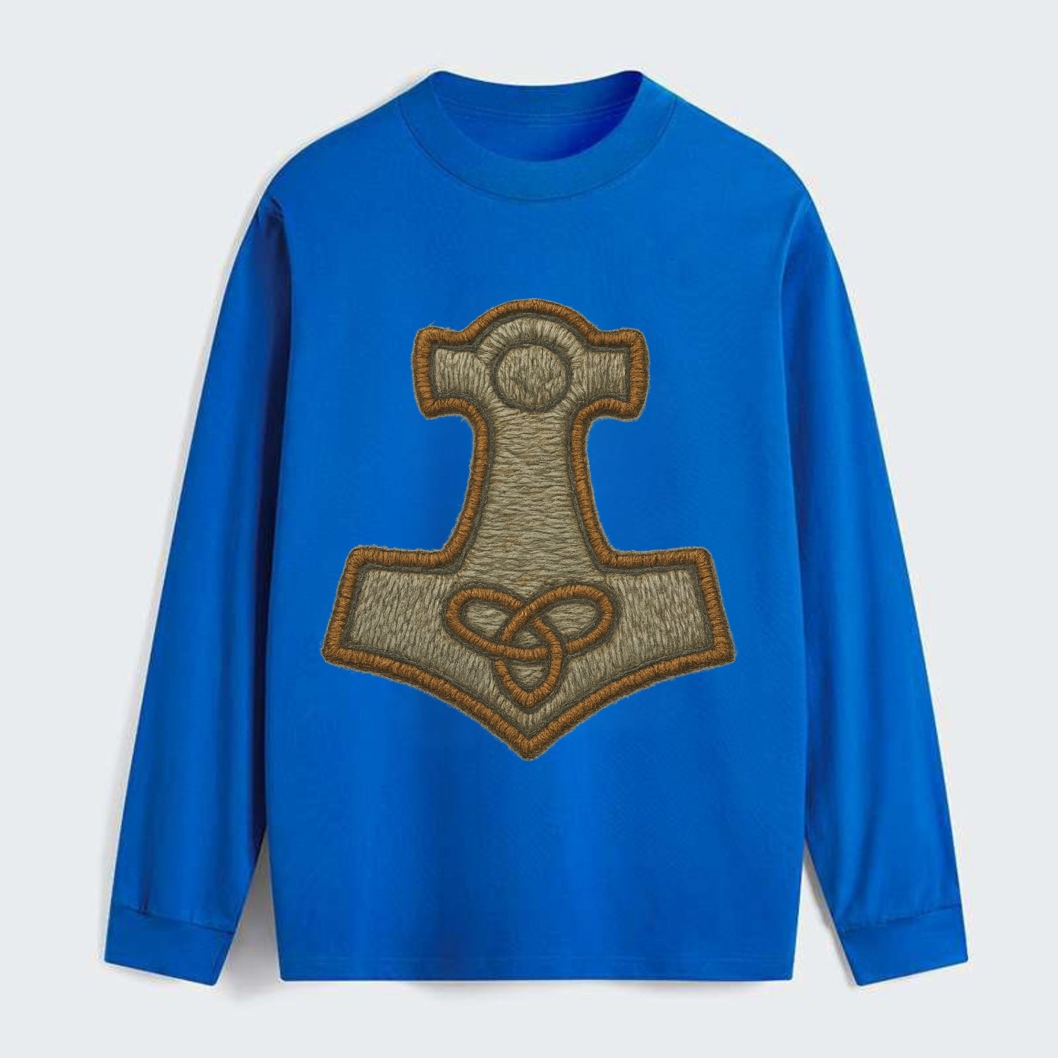Mjolnir - Classic Long Sleeve Shirt - Blue
