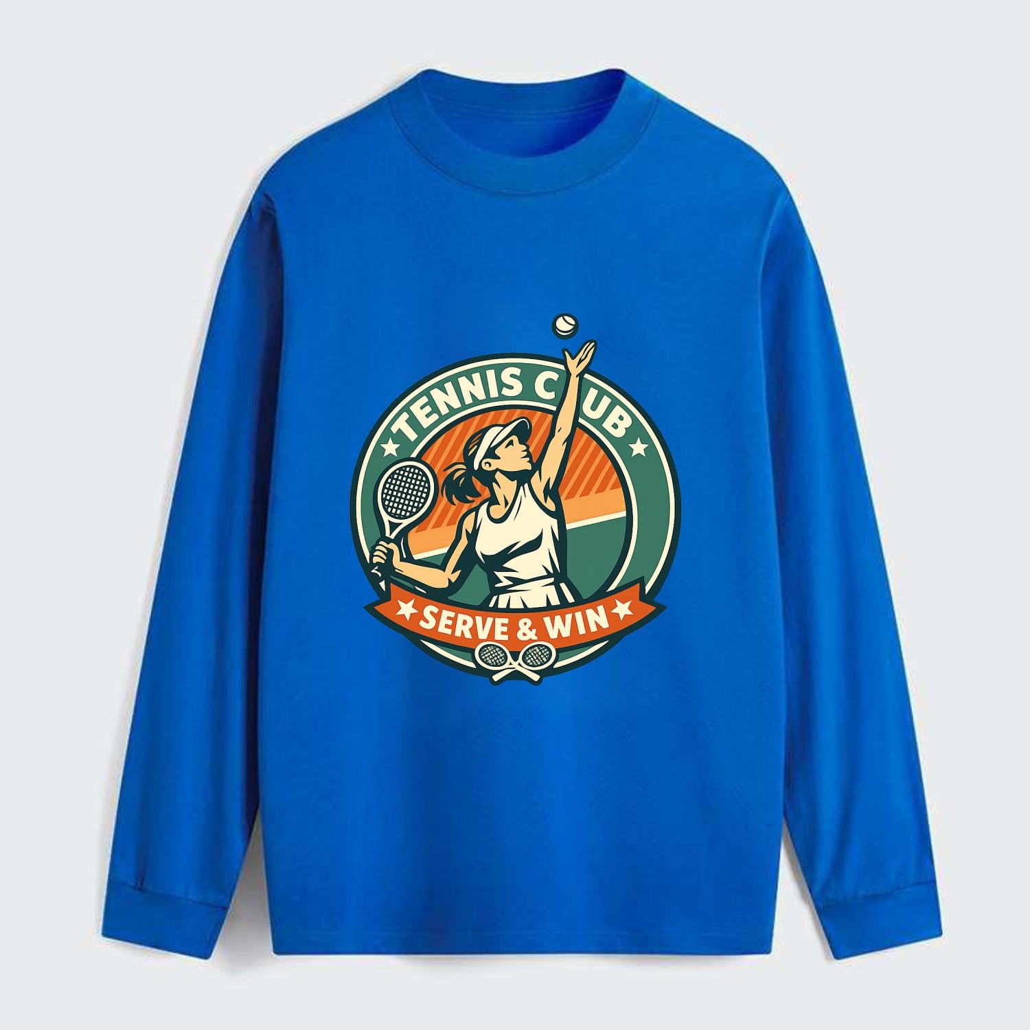 Ace in Motion - Classic Long Sleeve Shirt - Blue