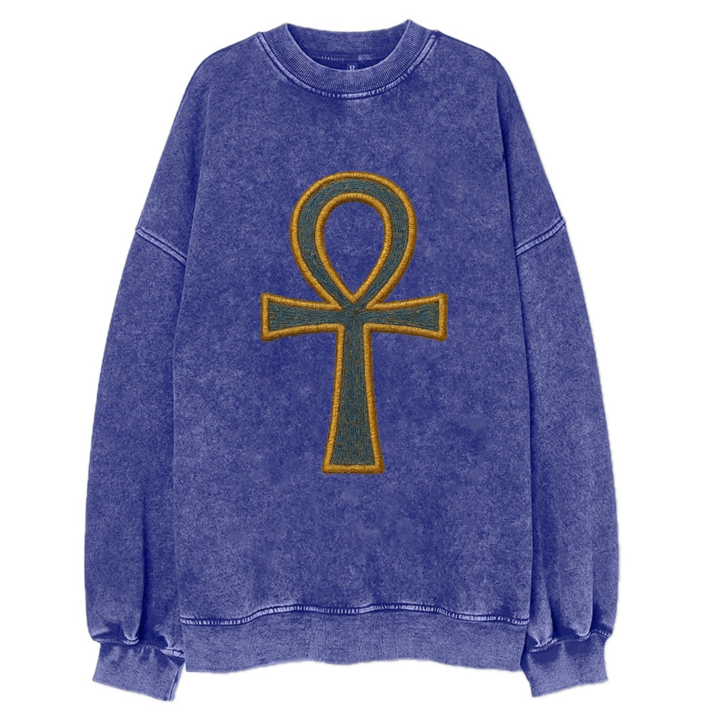 Ankh - Vintage Sweatshirt - Blue