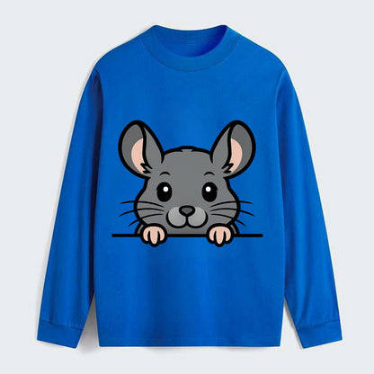 Chinchilla  - Classic Long Sleeve Shirt - Blue