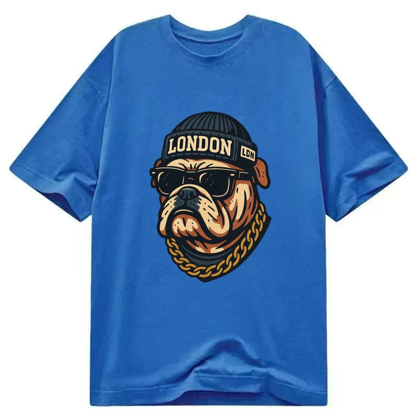 London Bulldog - Classic T-shirt - Blue