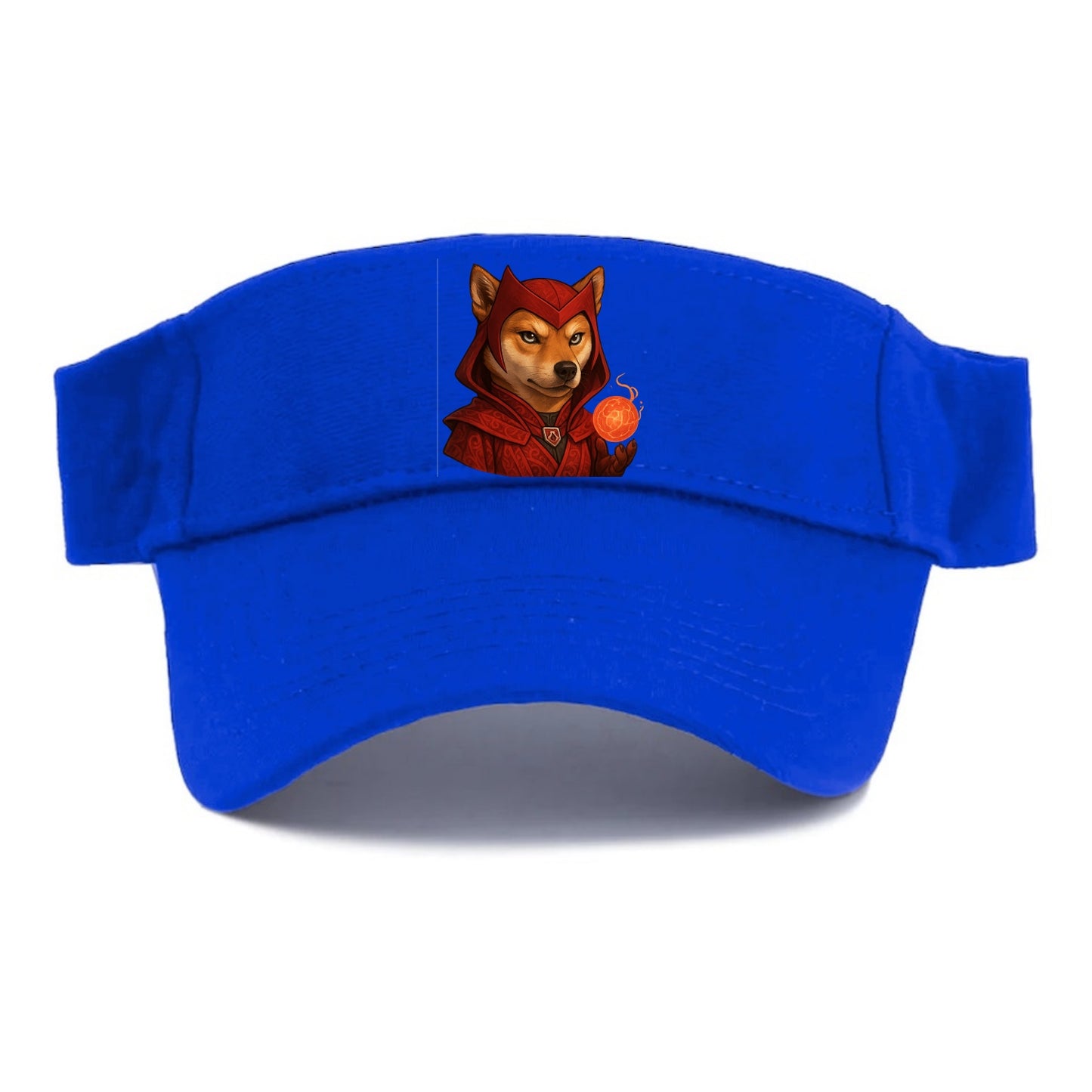 Shiba Inu Scarlet Witch  - Visor - Blue