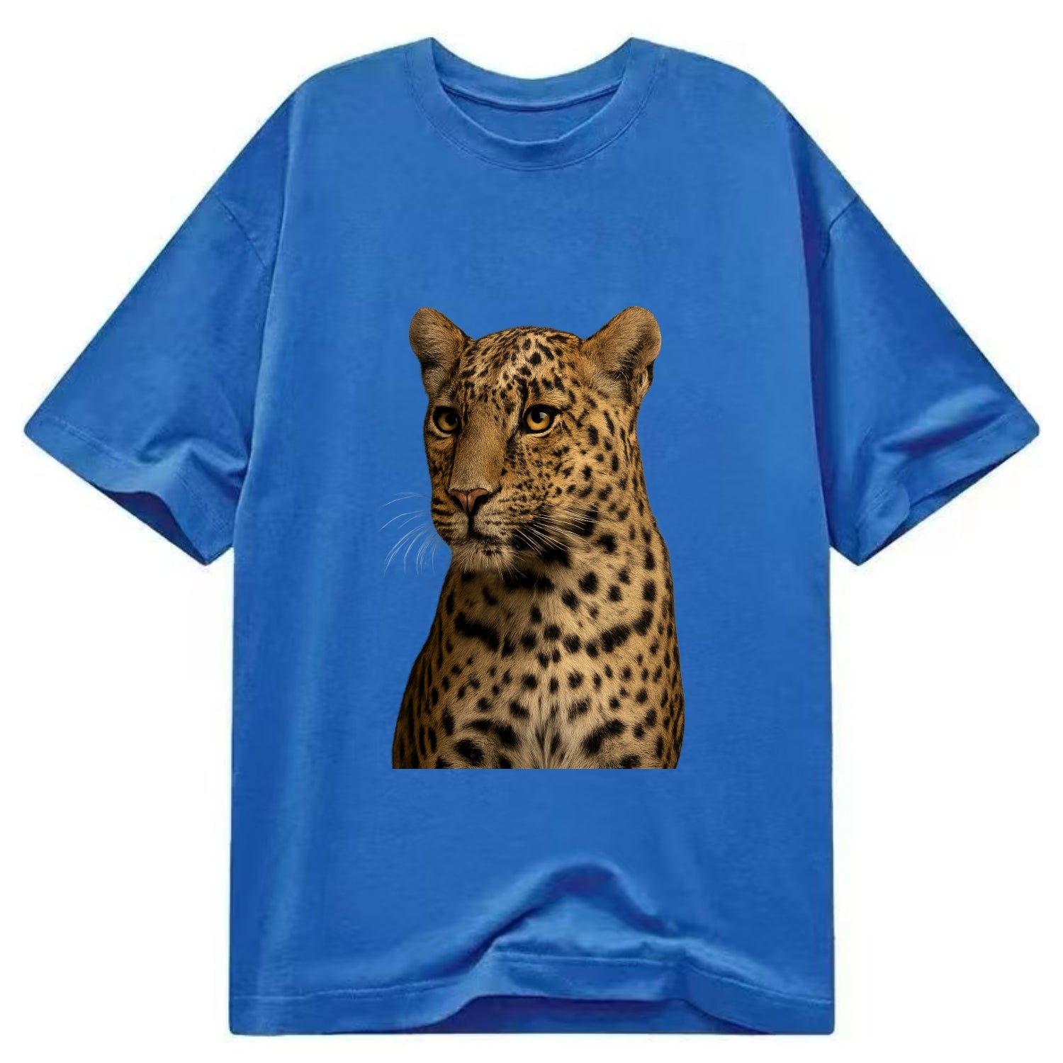 Leopard  - Classic T-shirt - Blue