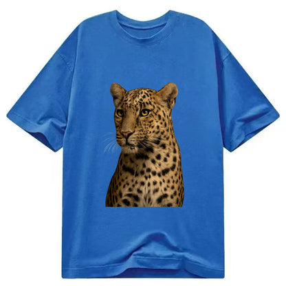 Leopard  - Classic T-shirt - Blue