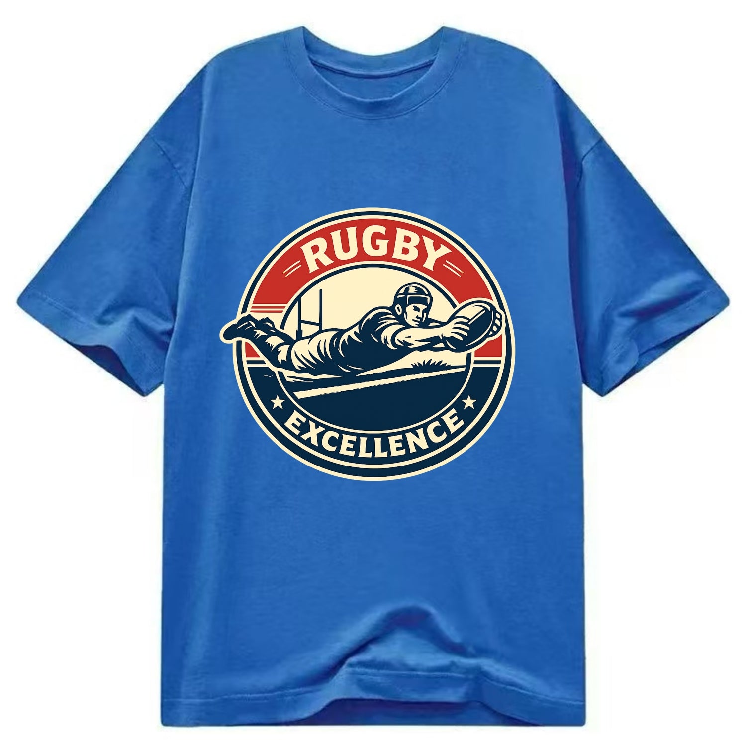 Epic Try Dive Emblem - Classic T-shirt - Blue