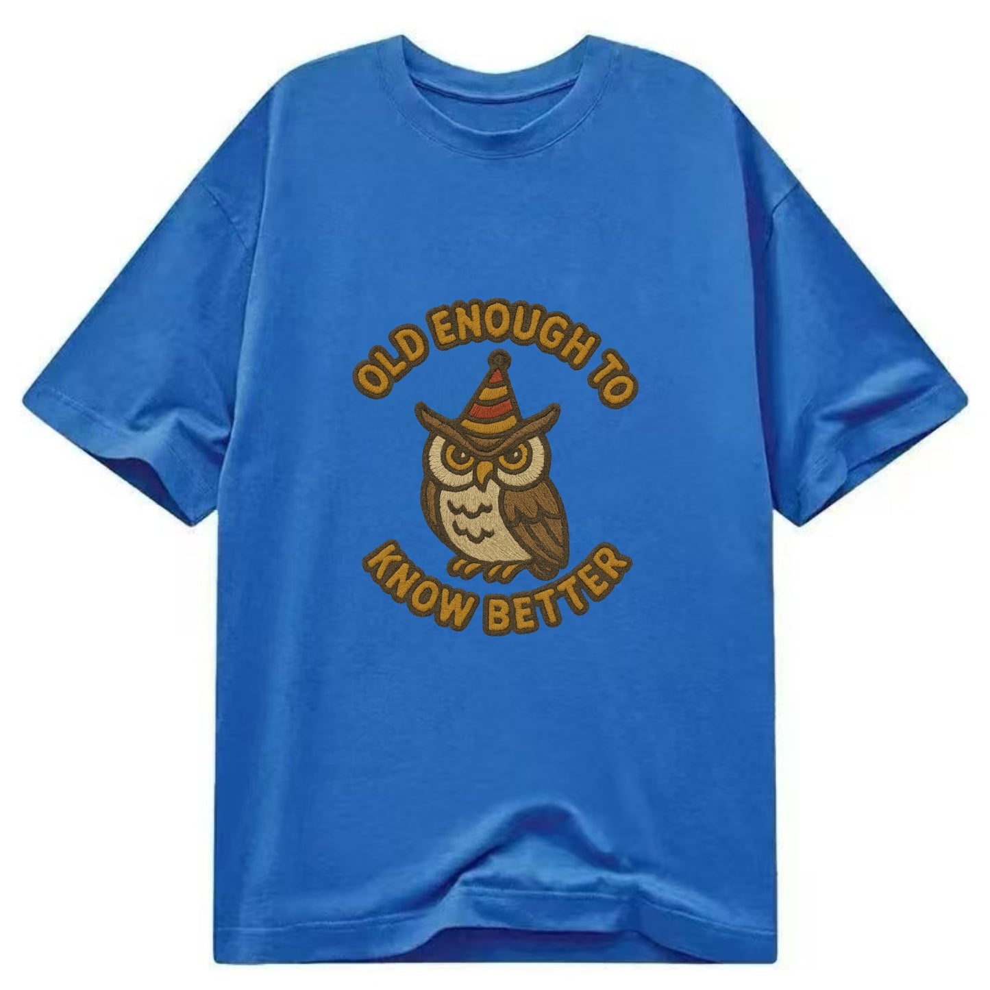 Old Enough To Know Better  - Classic T-shirt - Blue