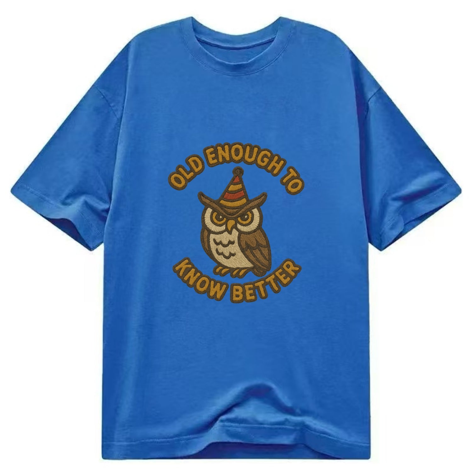 Old Enough To Know Better  - Classic T-shirt - Blue
