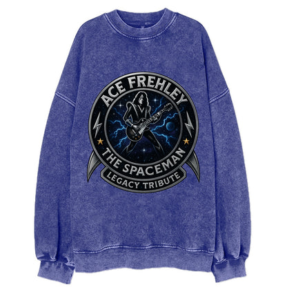 Ace Legacy Seal - Vintage Sweatshirt - Blue