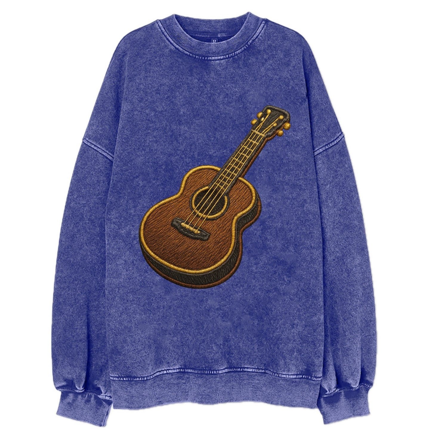 Vintage Guitar  - Vintage Sweatshirt - Blue
