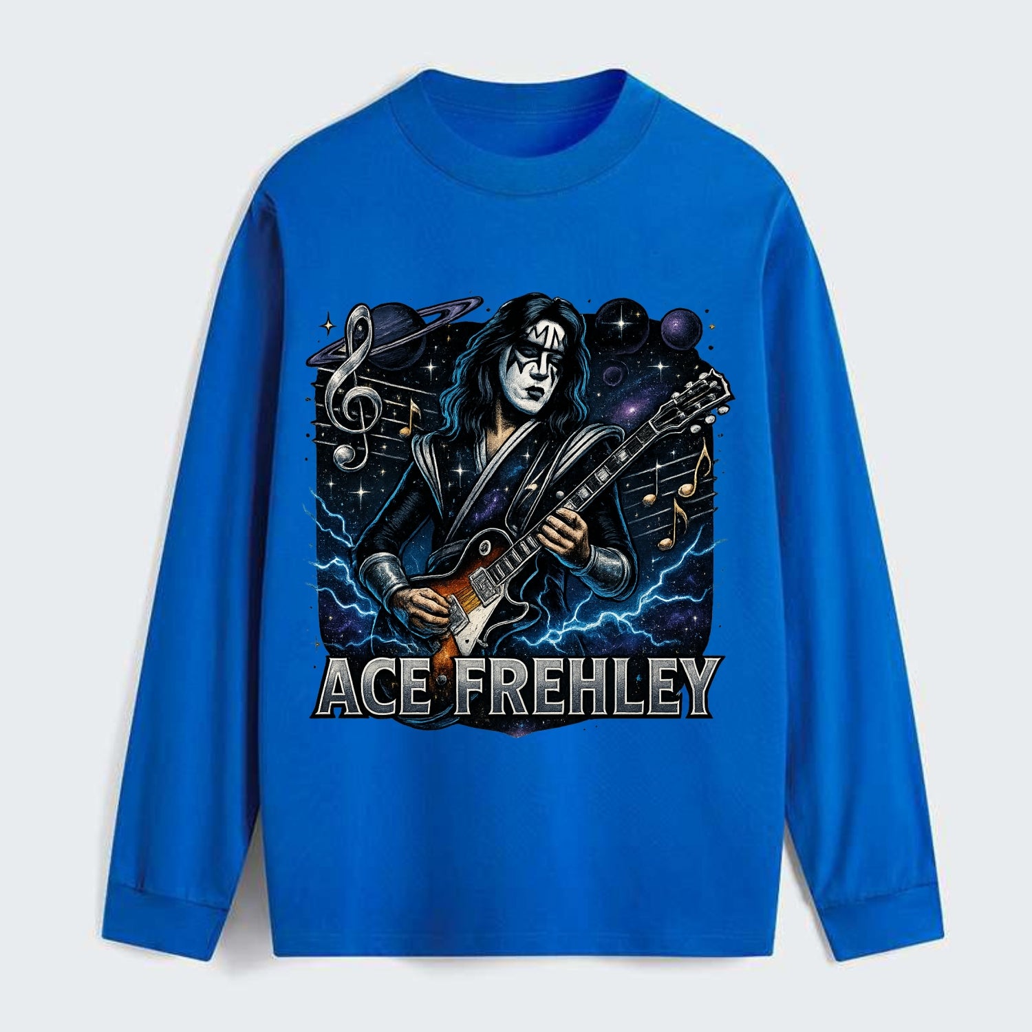 Ace Musical Cosmos - Classic Long Sleeve Shirt - Blue
