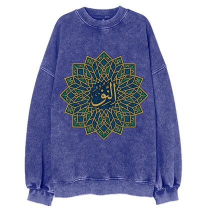 An-Nur Radiance - Vintage Sweatshirt - Blue