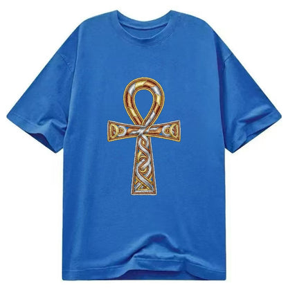 Ankh of Life - Classic T-shirt - Blue