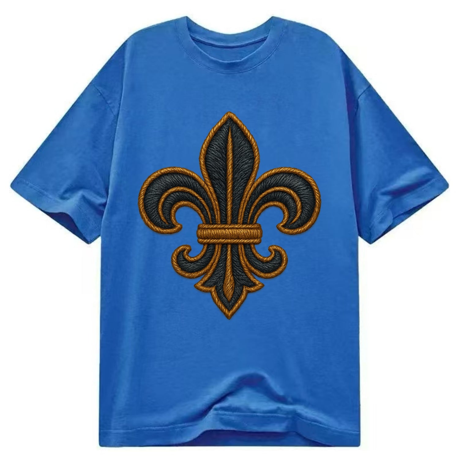 Fleur de Lis  - Classic T-shirt - Blue