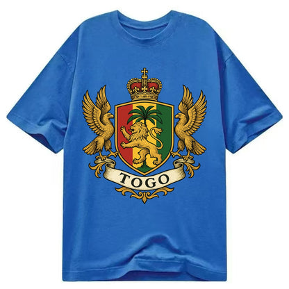 Togo Heritage Badge  - Classic T-shirt - Blue