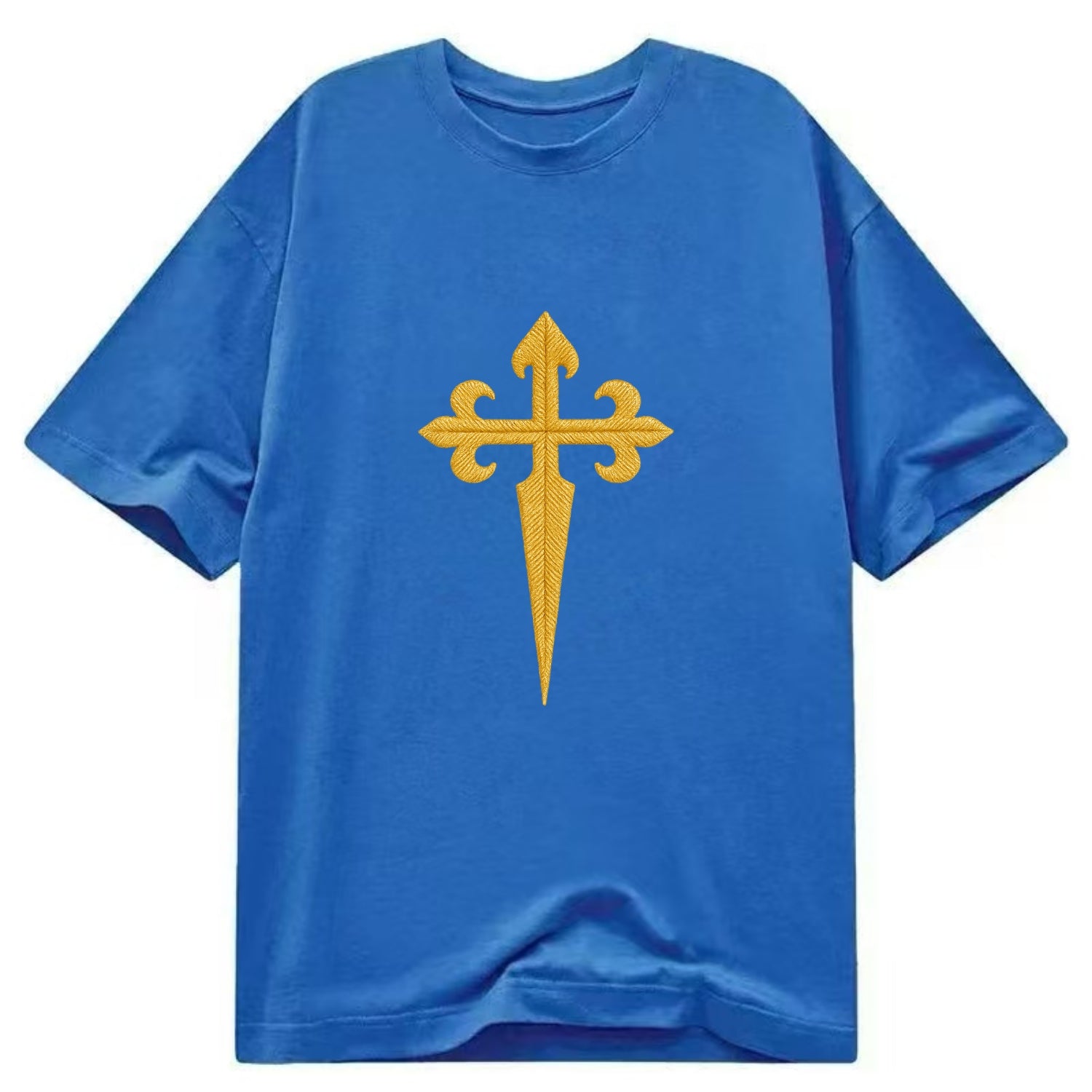 Order Of Santiago Cross - Classic T-shirt - Blue