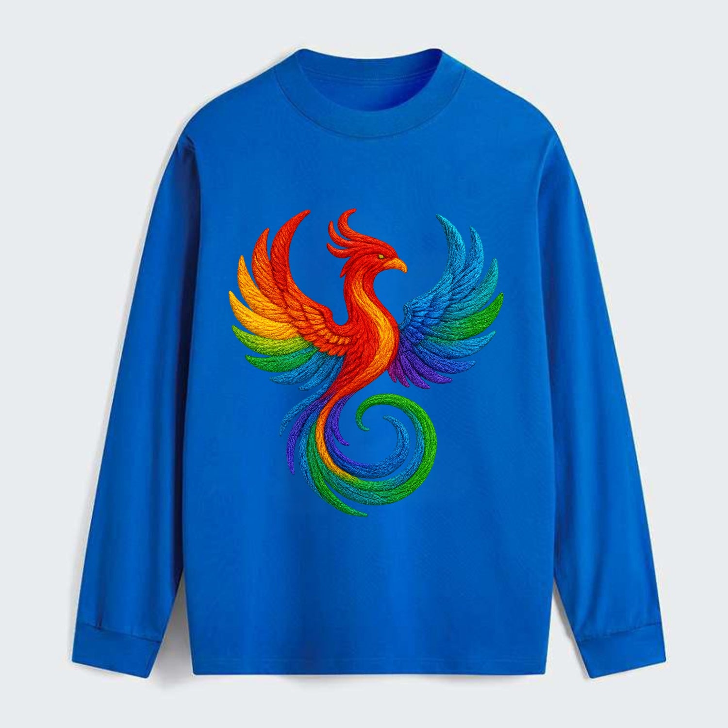 Phoenix Rising  - Classic Long Sleeve Shirt - Blue
